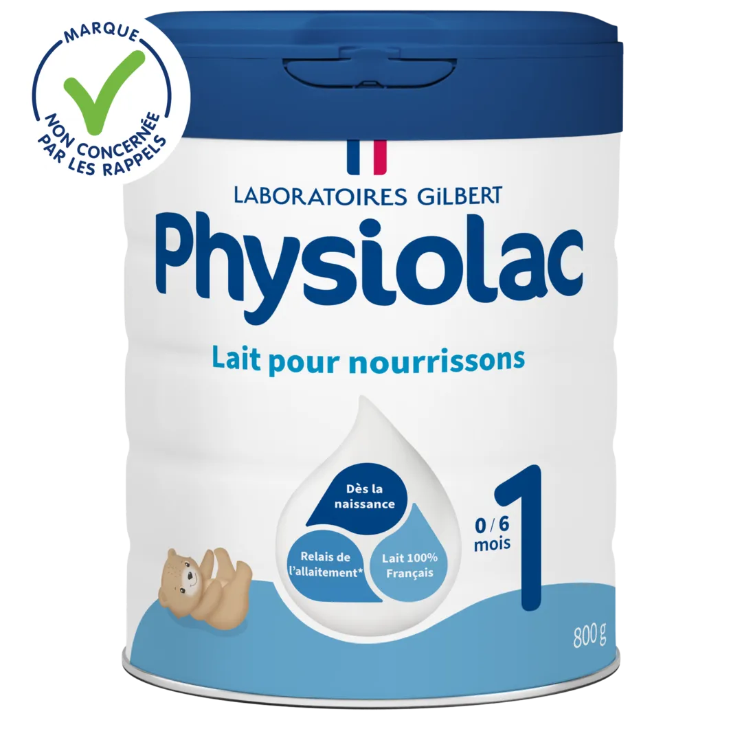 Lait physiolac pour enfant 0-6mois