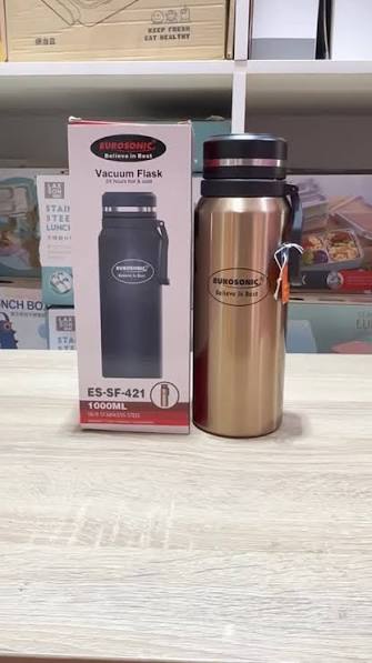 Bouteille Isotherme Compacte Eurosonic En Inox - 1 Litre (ES-SF-421)